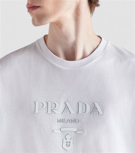 t-shirt prada blanc|prada t shirt price in south africa.